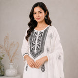 Mulcotton 3 Piece Kurta Set