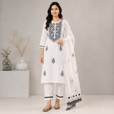 Mulcotton 3 Piece Kurta Set