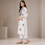 Mulcotton 3 Piece Kurta Set