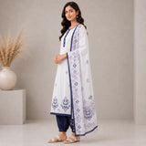 Khadi Cotton 3 Piece Kurta Set