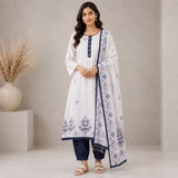 Khadi Cotton 3 Piece Kurta Set