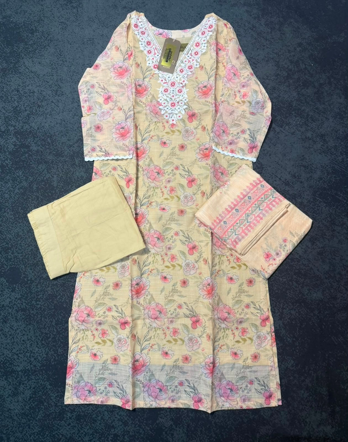 Lenin 3 Piece Kurta set