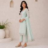 Oraganza 3 Piece  Kurta Set