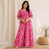 Co-ord Set With Plazo Pant
