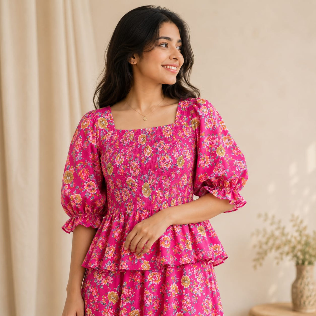 Co-ord Set With Plazo Pant