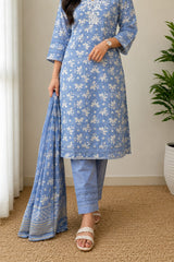 Lenin 3 Piece Kurta set