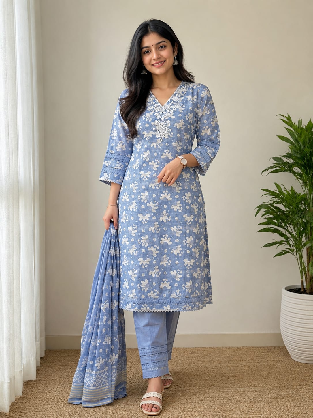 Lenin 3 Piece Kurta set