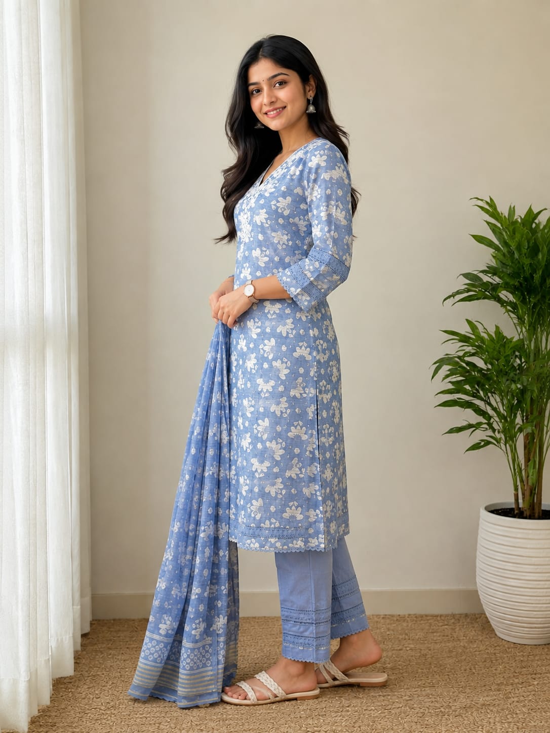 Lenin 3 Piece Kurta set