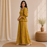 Co-ord Set With Plazo Pant