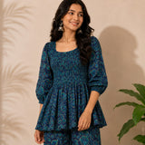Co-ord Set With Plazo Pant