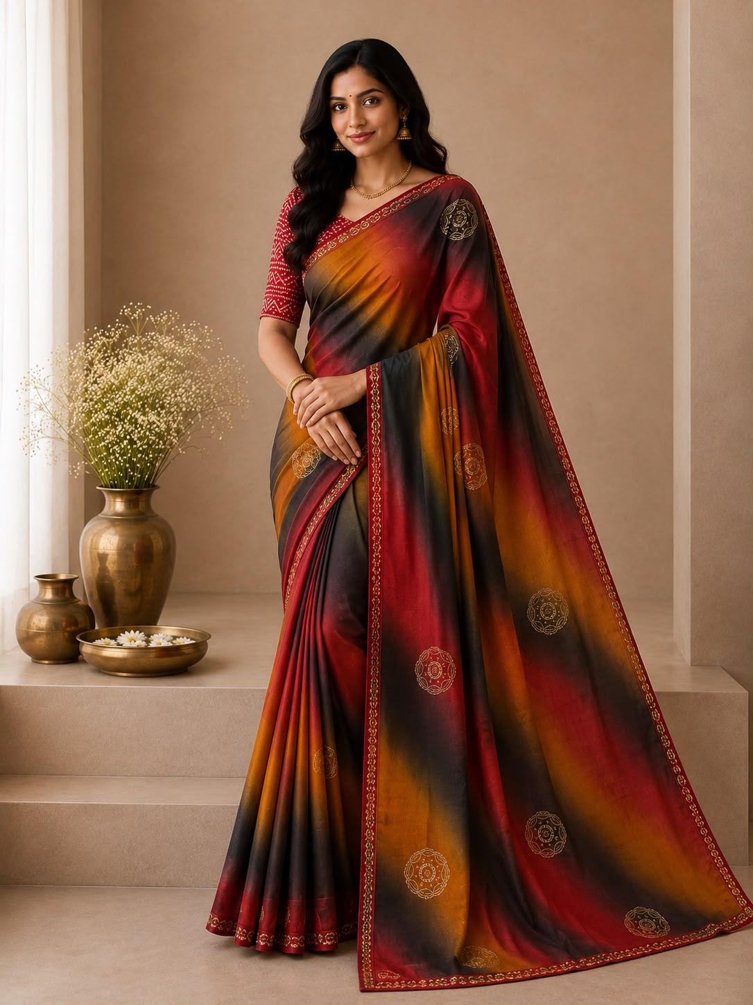 Designer Fancy Silk Saree