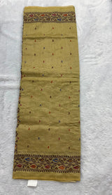 Cotton Jamdani Saree With Knot Work