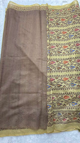 Cotton Jamdani Saree With Knot Work