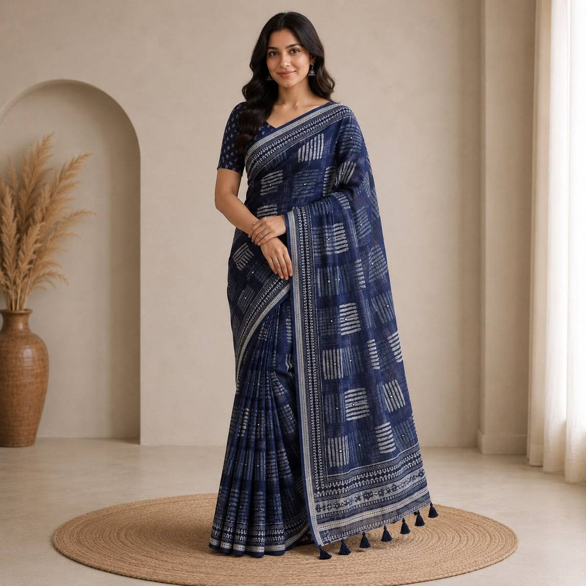 Lenin Cotton Saree