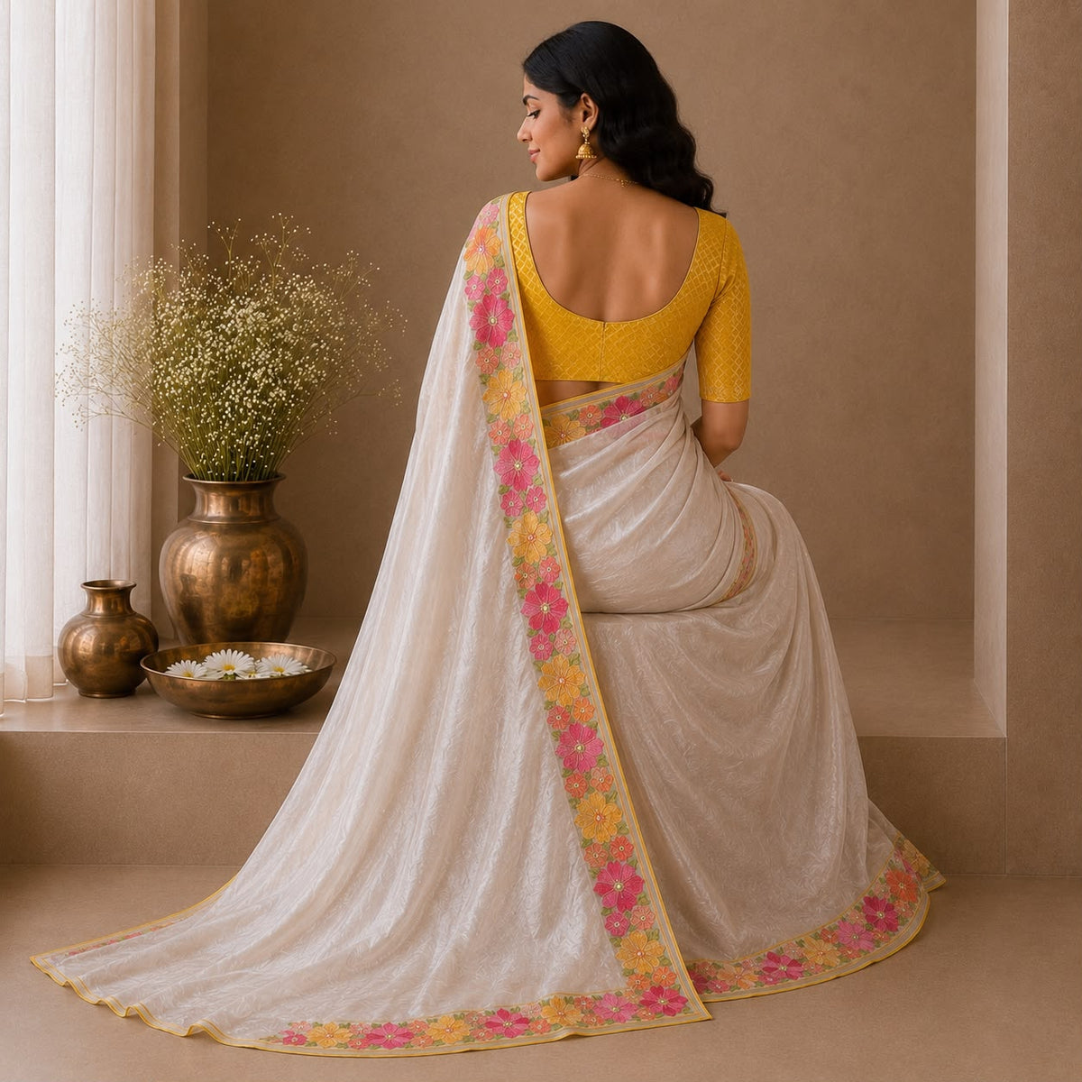 Pure Organza Saree