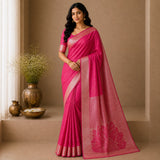 Pure Dola Crepe Saree