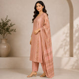 Tissue Fabric With 3 Piece Kurta Set