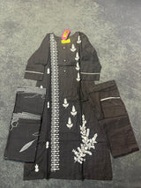 Mul Cotton 3-piece Kurta Set