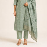 Lenin Cotton 3 Piece Kurta Set