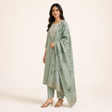 Lenin Cotton 3 Piece Kurta Set