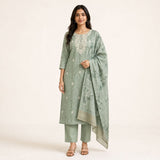 Lenin Cotton 3 Piece Kurta Set