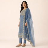 Soft Crepe 3 Piece Kurta Set