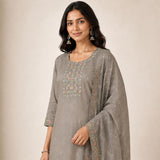 Soft Organza 3 Piece Kurta Set