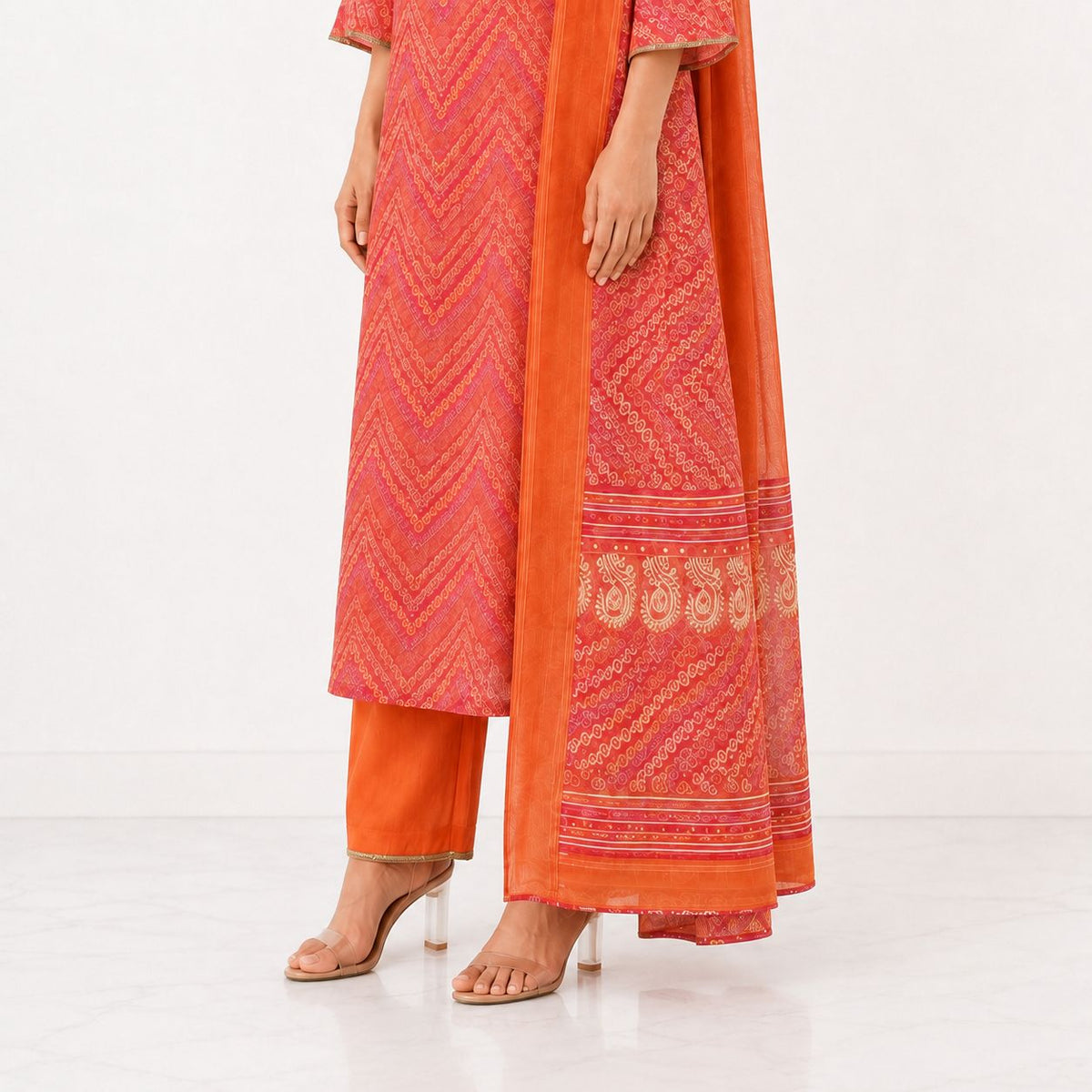 Soft Crepe 3 Piece Kurta Set