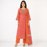 Soft Crepe 3 Piece Kurta Set