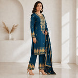 Soft Crepe 3 Piece Sharara Set