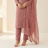 Soft Organza 3 Piece Kurta Set