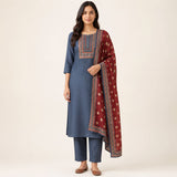 Soft Crepe 3 Piece Kurta set