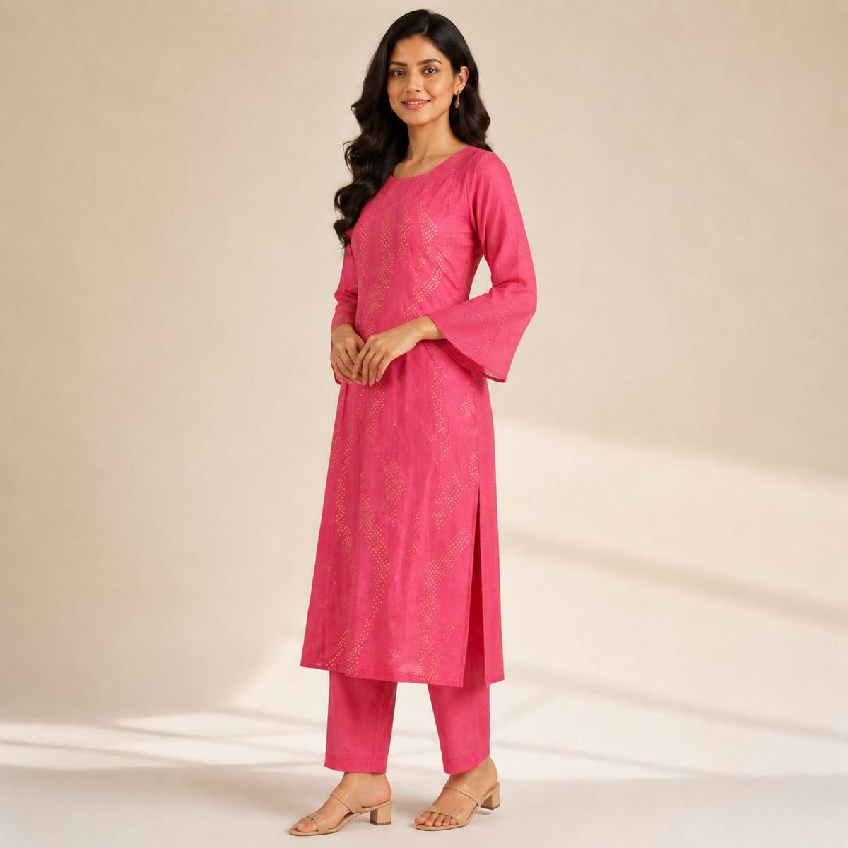 Soft Crepe 2 Piece Kurta Set