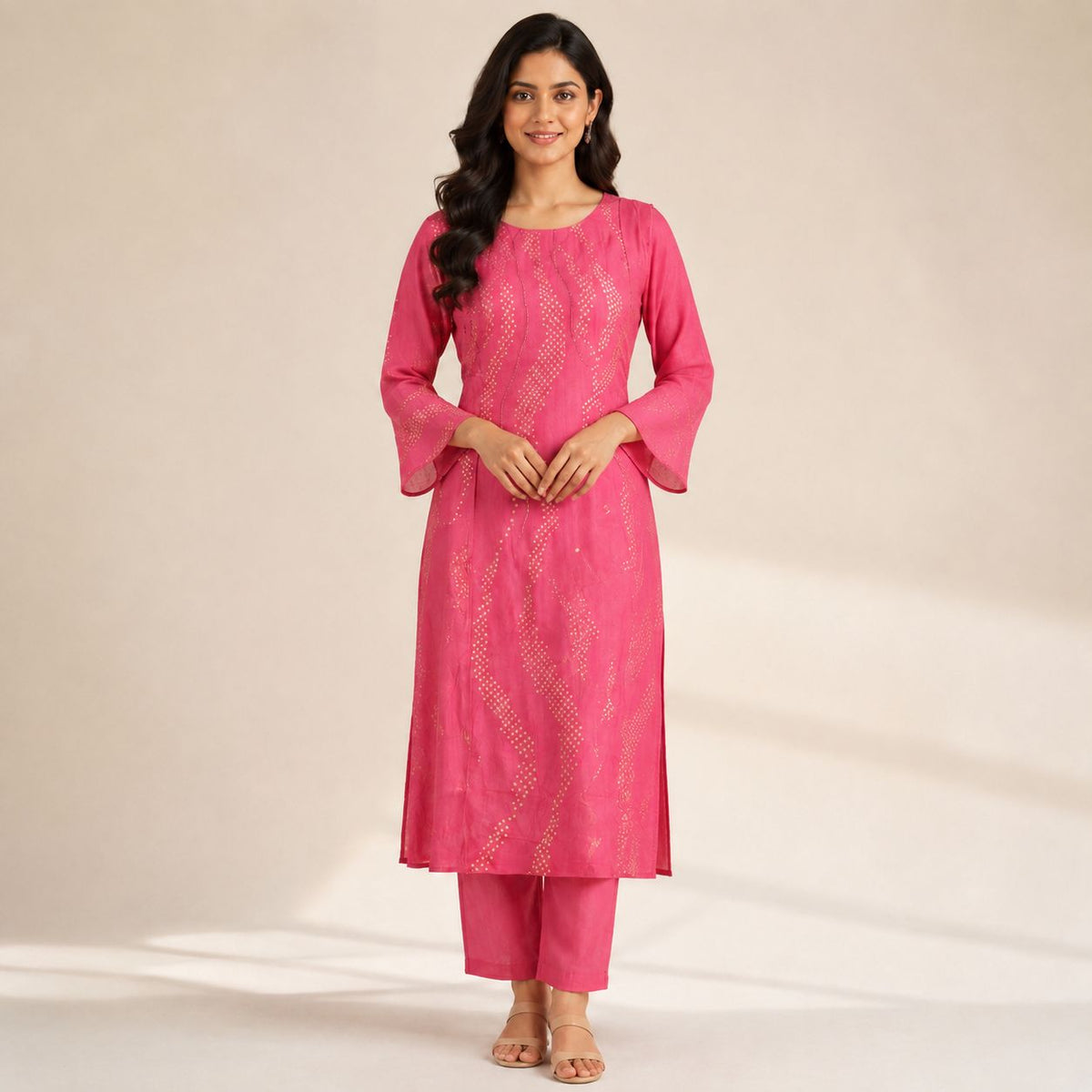 Soft Crepe 2 Piece Kurta Set