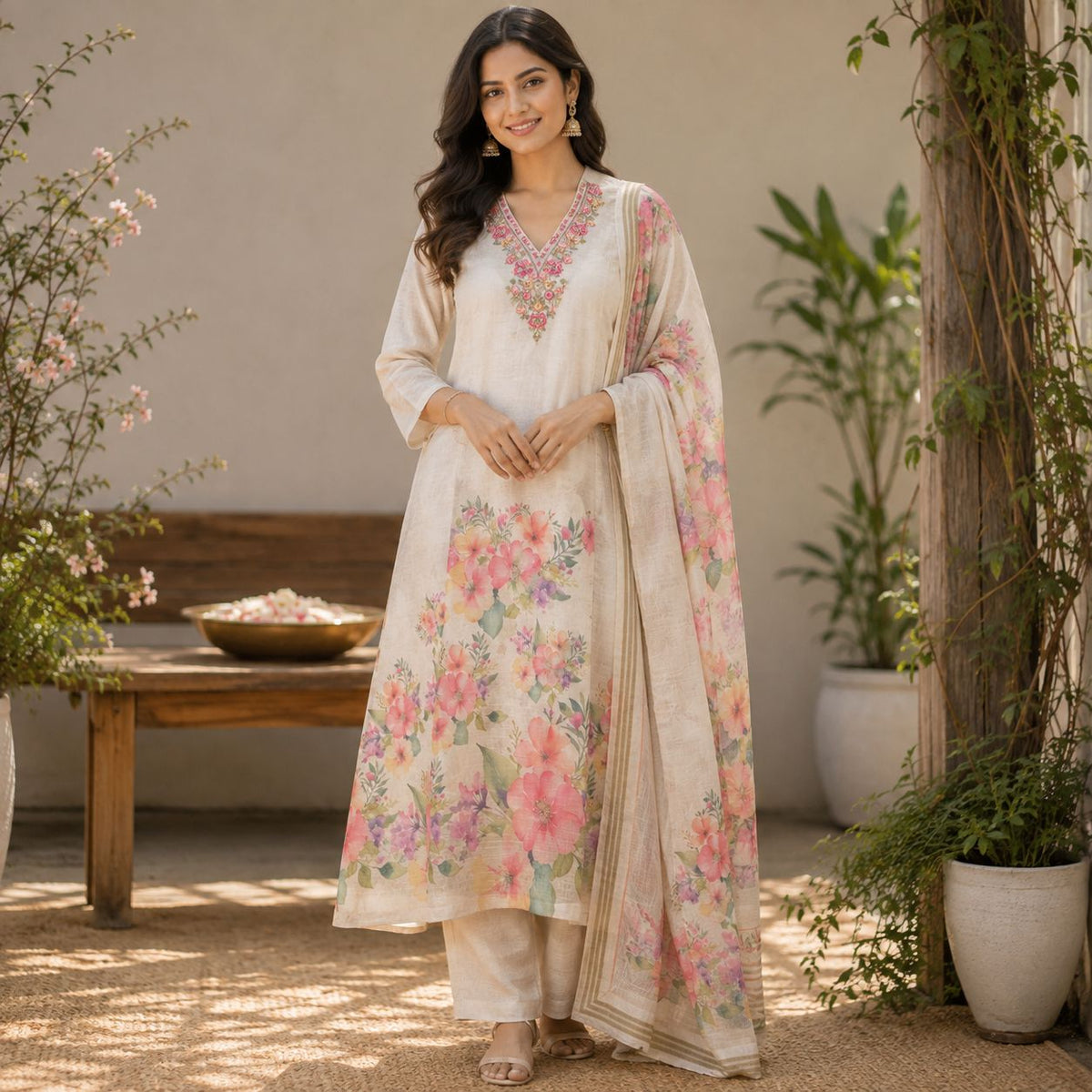 Lenin 3 Piece Kurta Set