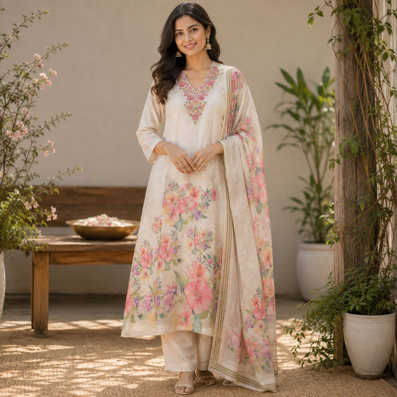 Lenin 3 Piece Kurta Set