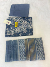 Premium Lenin 3 Piece Cotton Kurta Set