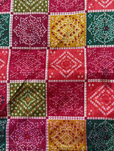 Premium Soft Tissue Designer Saree With beautiful Bandini Blouse
