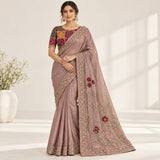 Premium Soft Tissue Designer Saree With beautiful Bandini Blouse