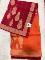 Premium 2D Pattern Soft Tissue Saree