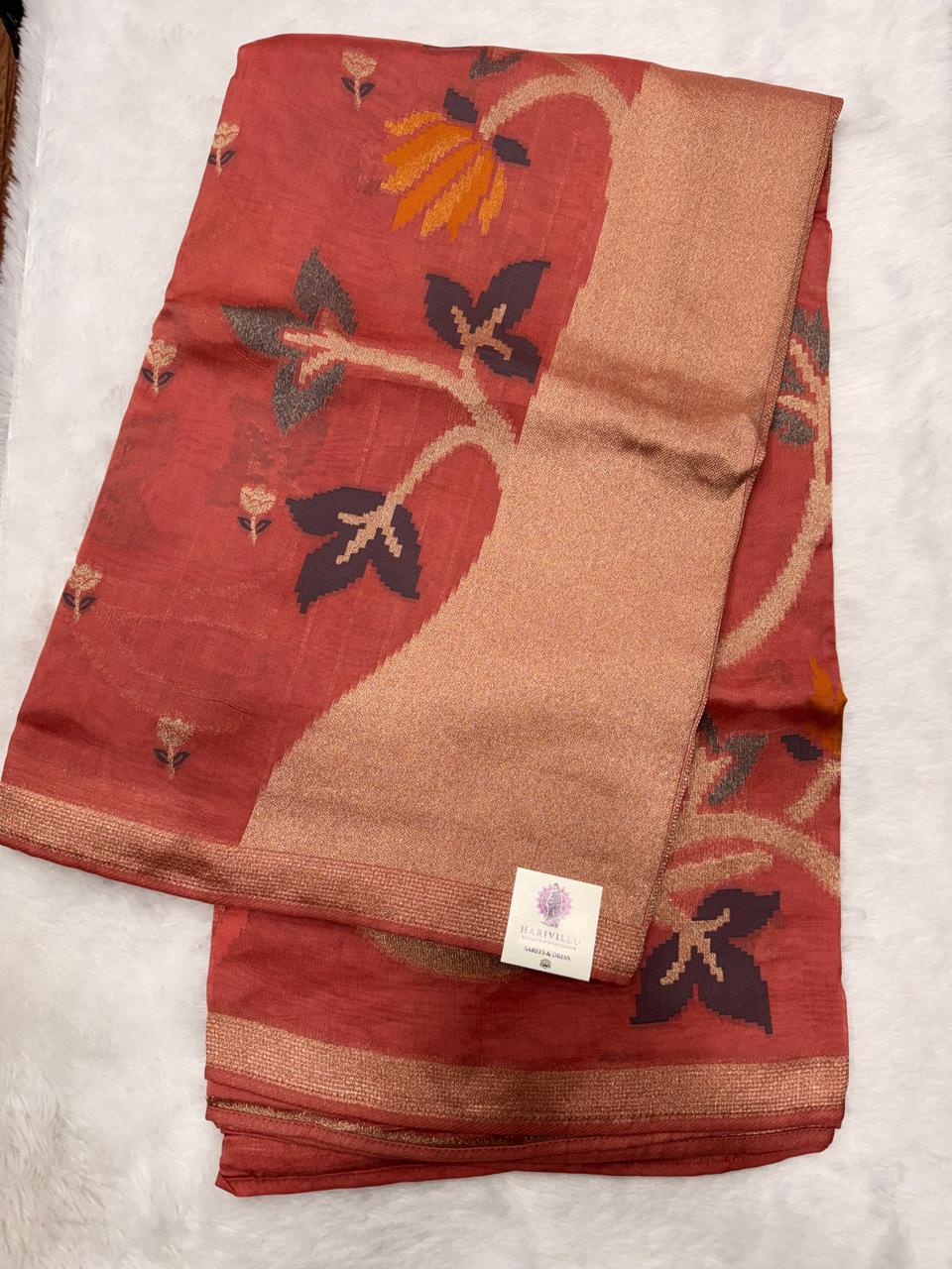 Premium Viscose Tussar Saree
