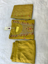 Premium Mul Chanderi 3 Piece Kurta Set