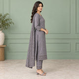 Premium Mul Chanderi 3 Piece Kurta Set