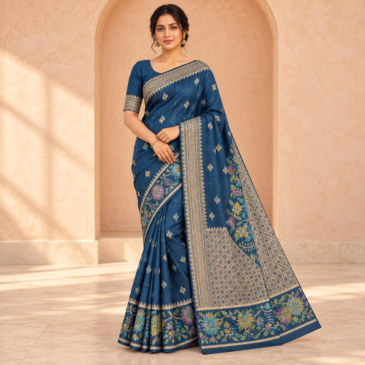 Premium Viscose Tussar Saree